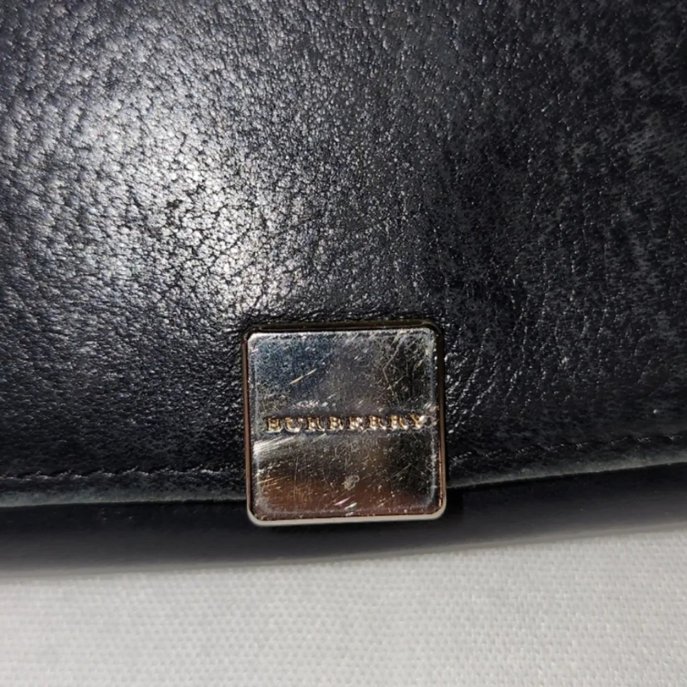 BURBERRY Continental Leather Wallet with Box & Dust Bag EUC - Picture 3 of 10